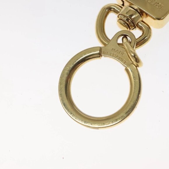 LOUIS VUITTON Anneau Cles Key Holder metal Gold Tone - Picture 3 of 7